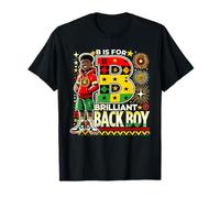 B es para el brillante mes de la historia negra para niños pequeños Camiseta