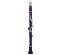 B Flat Clarinet con 17 Llave, Diseño Exquisito, Llaves de Cupronickel, de Tela de Limpieza de Cajas de Láminas, Instrumento de ABS para Entusiastas de la Música (BLACK) (BLUE) (azul oscuro) (PURPLE)