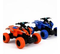 B&G International Quad Radiocontrolado 22 cm Color Aleatorio Azul o Naranja - Vehículo RC Todo Terreno 4 Funciones, Juguete Infantil con Control Remoto