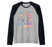 B-Girl Breakdance Hip Hop Bailarina Breakdancer Breakdance Camiseta Manga Raglan