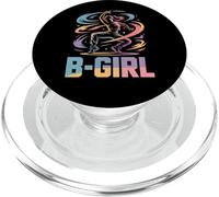 B-Girl Breakdance Hip Hop Bailarina Breakdancer Breakdance PopSockets PopGrip para MagSafe