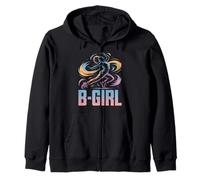 B-Girl Breakdance Hip Hop Bailarina Breakdancer Breakdance Sudadera con Capucha