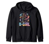 B-Girl Breakdance Hip Hop Bailarina Breakdancer Breakdance Sudadera con Capucha