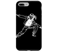 B-Girl Line Art Breakdancer Bailando Carcasa para iPhone 7 Plus/8 Plus