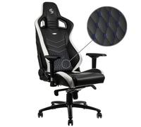 ** B Grade ** Silla noblechairs EPIC - SK Gaming Edition Negro / Blanco / Azul
