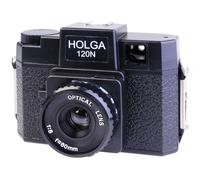 Holga Cámara de Formato Medio 120N, Color Negro