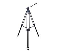 B.I.G. TV-4000 Trípode de vídeo de doble tubo con cabezal panorámico