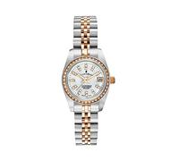 B JACQUES DU MANOIR Reloj Analógico para Mujeres de Cuarzo Suizo con Correa en Acero Inoxidable NROP.24