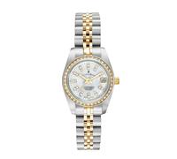 B JACQUES DU MANOIR Reloj Analógico para Mujeres de Cuarzo Suizo con Correa en Acero Inoxidable NROP.08