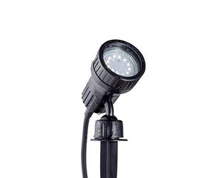 B.K.Licht Foco de jardín led para interior/exterior 3 W GU10 I estaca I alumbrado de camino I luz de césped I lámpara de jardín I iluminación de jardín I luz de jardín I P44