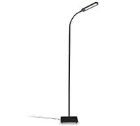 B.K. Licht Lampara de pie incl. 6,5W 600lm Module LED I Función de Memoria I Control Táctil I 3000K - 6500K blanca-cálida - blanca-fria