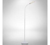 B.K. Licht Lampara de pie | LED luz regulable | 360 ajustable | Flexo de Salon | Control Táctil|Función de Memoria| 3000K - 6500K |CCT Luz Regulable - Calida y Fria | max altura 135 cm
