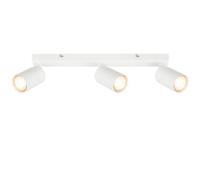 B.K.Licht - Lámpara de techo LED EEK A orientable, 3000K blanco cálido, 2W c/u, 450 lumen c/u, aprox. 50.000h luz, lámpara de techo, lámpara, lámpara de salón, lámpara de dormitorio, 44 cm, blanco
