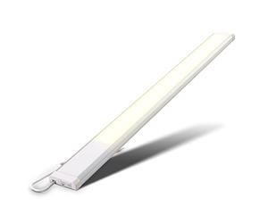 B.K.Licht - Regleta Led 10W, Blanca Cálida 3000K 1100lm, Carcasa de Aluminio, Tubo Fluorescente