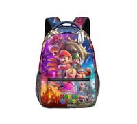 (B)Kids Children Super Mario Bros Backpack 3d Printing Daypack For Boys Girls Elementary Preschool Student School Bags Gifts