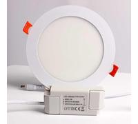 B·LED BARCELONA LED - Downlight LED empotrable circular SLIM 12W - Corte Ø155mm - Blanco Cálido