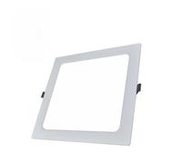 B·LED BARCELONA LED - Downlight LED empotrable cuadrado 22W Corte 190 X 190mm - Blanco Cálido