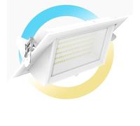 B·LED BARCELONA LED - Downlight LED rectangular orientable CCT 38W - Blanco - 120° Driver LIFUD