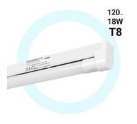 B·LED BARCELONA LED - Kit regleta portatubos + tubo LED T8-18W - 120cm - Blanco Frío