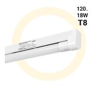 B·LED BARCELONA LED - Kit regleta portatubos + tubo LED T8-18W - 120cm - Blanco Neutro