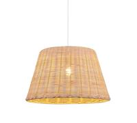 B·LED BARCELONA LED - Lámpara colgante de mimbre Hank