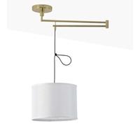 B·LED BARCELONA LED - Lámpara Colgante Neck Articulada de Techo E27 con Brazo Giratorio
