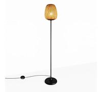 B·LED BARCELONA LED - Lámpara de pie en mimbre NIKKO