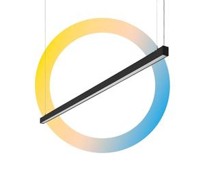 B·LED BARCELONA LED - Luminaria lineal LED CCT - 60W - Suspensión/superficie - Potencia ajustable - 180cm