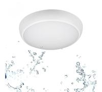 B·LED BARCELONA LED - Plafón LED techo estanco/Luz de emergencia - CCT - Potencia ajustable 12W-16W - Ø31cm - IP65