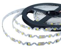 B·LED BARCELONA LED - Tira de LED 12V-DC 30W 6mm Zig Zag IP20 (SMD2835 60ch/m) Rollo 5 metros - Blanco Cálido
