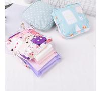 B Lindas bolsas de almacenamiento de compresas sanitarias de gran capacidad, , período fisiológico, organizador de tampones, mini bolsa