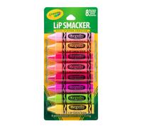 B lsamo labial Lip Smacker Crayola, paquete de 8 unidades, algod n de az car, color naranja