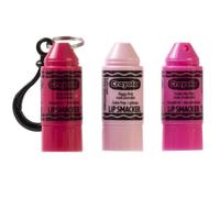 B lsamo labial transparente apilable Lip Smacker Crayola, color rosa - Hidratante y calmante