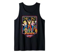 B.M.Hex Gang Girl Bike Retro Vintage Funny Adult Humor Camiseta sin Mangas