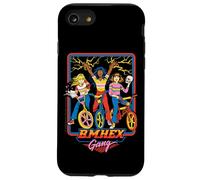 B.M.Hex Gang Girl Bike Retro Vintage Funny Adult Humor Carcasa para iPhone SE (2020) / 7 / 8