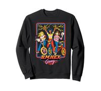 B.M.Hex Gang Girl Bike Retro Vintage Funny Adult Humor Sudadera
