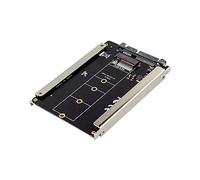 B+M Key M.2 NGFF SSD to 2.5 SATA 6Gb/s Adapter Card with Enclosure Socket M2 NGFF Adapter bkey to sata Case