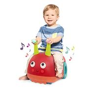 B.- Mariquita Toys Toy - Ladybug Ride On - Lights & Sounds - Ergonomic Seat - 1 Year + - Ladybuggy, Multicolor (Branford BX2351C1Z)