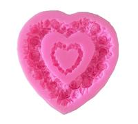 (B) Molde de silicona para velas de árbol de Navidad 3D, para hacer velas navideñas, jabón hecho a mano,