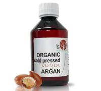 B.O.T Cosmetic & Wellness - Aceite Orgánico de Argán Virgen Prensado en Frío | 100% Vegano | Procedente de Agricultura Ecológica | Rico en Vitamina E | Ideal para Piel y Cabello, 250 ml