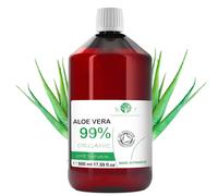 B.O.T Cosmetic & Wellness - Concentrado Aloe Vera Orgánico 100% Puro | Hidratación Profunda para Piel y Cabello | Ideal para Cosmética Casera | Hecho en España, 500 ml