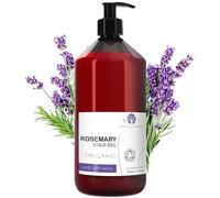 B.O.T Cosmetic & Wellness - Gel de Romero Acción 3 en 1 | Alivio Dolores Musculares | Mejora la Circulación | Masaje Relajante Post Deporte | Efecto Refrescante | Ideal para Piel Delicada, Claro, 1 l