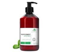 B.O.T Cosmetic & Wellness - Leche Corporal Orgánica Refrescante de Menta | Fórmula Vegetariana | Antioxidantes y Anti-envejecimiento | Hidratación Intensiva | Anti-Acné, 250 ml