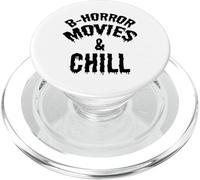 B Películas de Terror y frío - Amante Divertido de la película de Terror PopSockets PopGrip para MagSafe