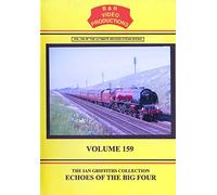 B&R No. 159 - Echoes of the Big Four Dvd (British Railways Last Ten Years Of Steam 1958 - 1968, London, Southern, Midland, Western, Eastern Regions)