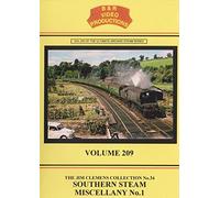 B&R Volume 209 Dvd - Southern Steam Miscellany No. 1
