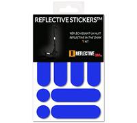 B REFLECTIVE - Juego de Pegatinas Tiras Reflectantes para Patinetes y VMP - Cintas Tecnología 3M™ - Visibilidad - Discreta - Diseño - Adherencia optimizada - Azul