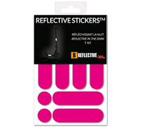 B REFLECTIVE - Juego de Pegatinas Tiras Reflectantes para Patinetes y VMP - Cintas Tecnología 3M™ - Visibilidad - Discreta - Diseño - Adherencia optimizada - Rosa