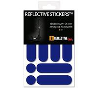 B REFLECTIVE - Juego de Pegatinas Tiras Reflectantes para Patinetes y VMP - Cintas Tecnología 3M™ - Visibilidad - Discreta - Diseño - Adherencia optimizada - Azul Oscuro