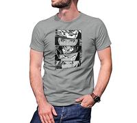 B&S Boutique Anime Heroes Attack On Titan Camiseta De Hombre Gris Size XL